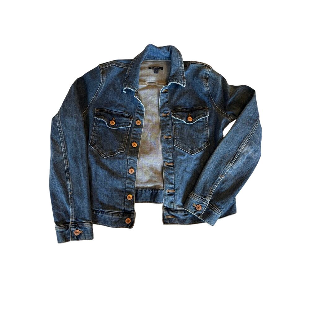 J Crew Classic Denim Jean Jacket - Size Small - Excellent